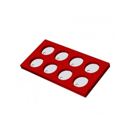 Grace Bio-Labs Secure-Seal Chambers, 9mm Dia, 8x130ul, 20/pk, 20PK 248875